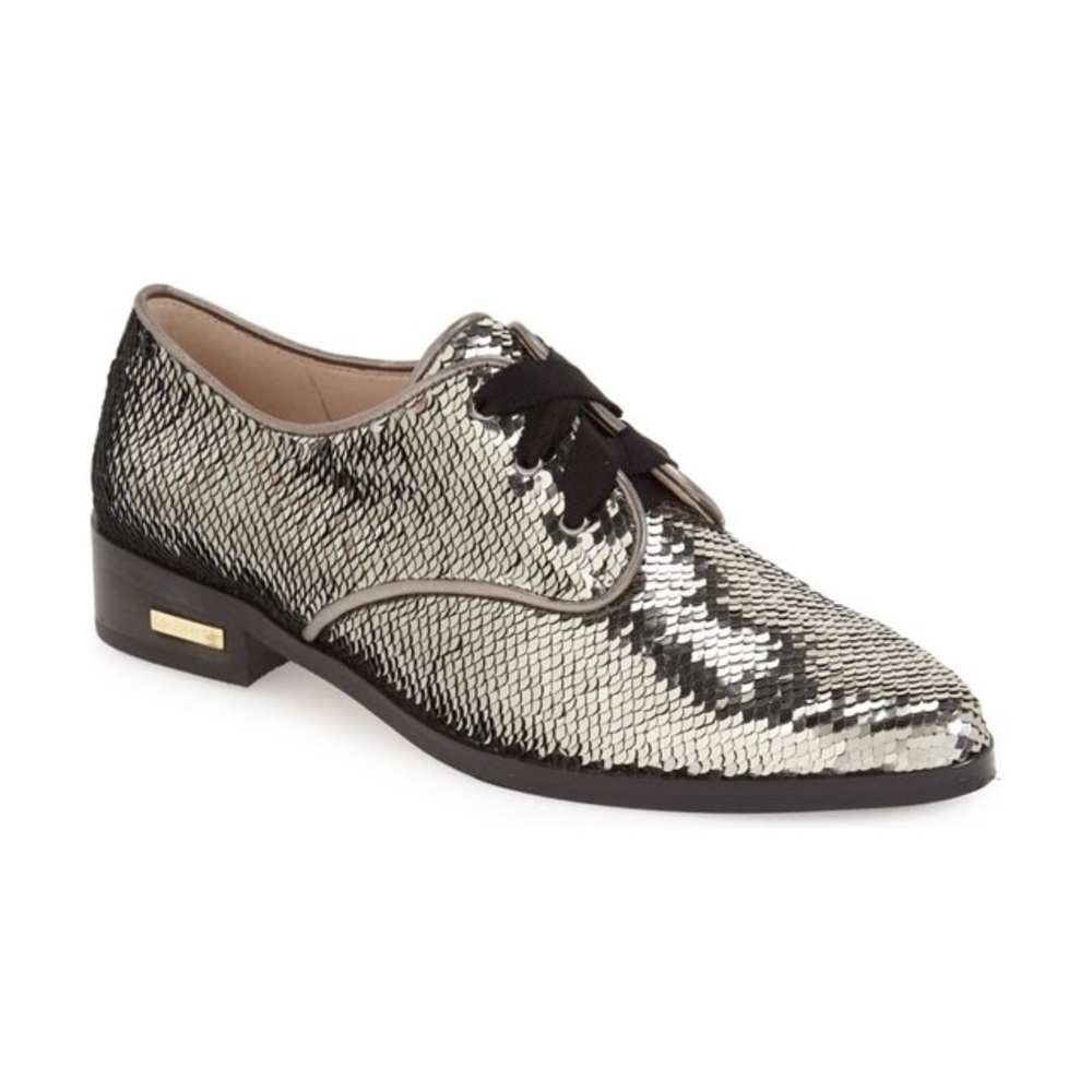 EUC Louise et Cie Sequin Adwin Almond Toe Oxfords 7 🍁